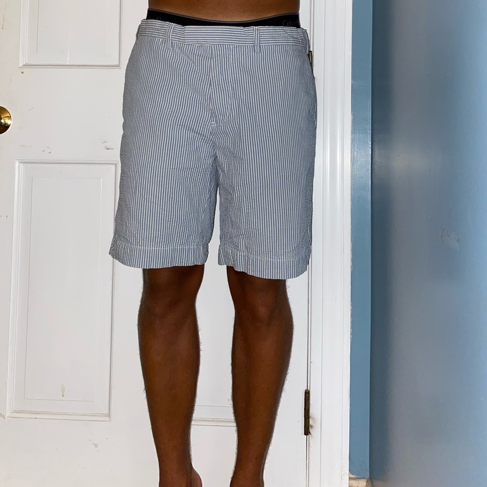 Men’s Sear-sucker shorts